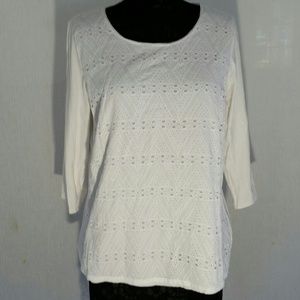 B2G1 Coldwater Creek  Cotton/Spandex top